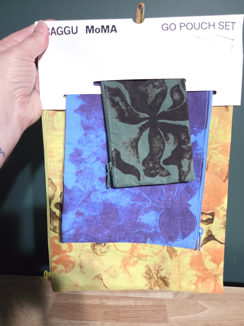 BAGGU X MoMA Go Pouch Set - Ruth Asawa